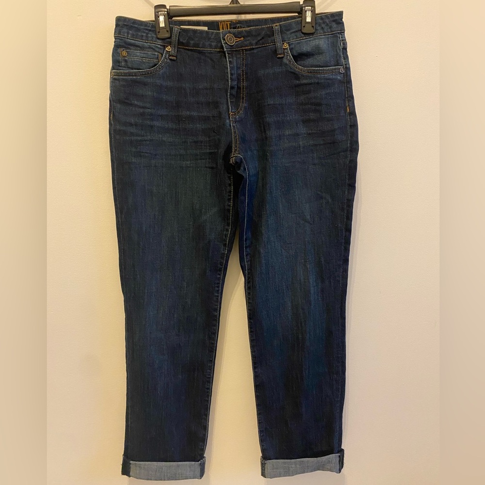 Kut from the Kloth Dark Wash Ankle Jeans- Size 10